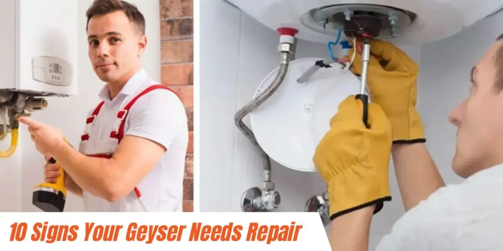 appliances xpert team repairing geyser service in greater noida