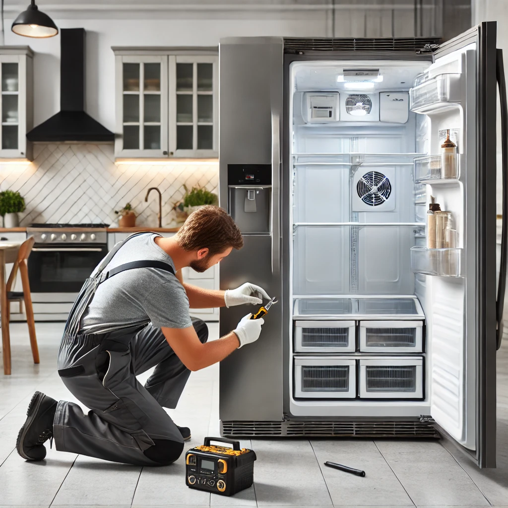 appliances xpert team repairing fridge(refrigerator) service in greater noida