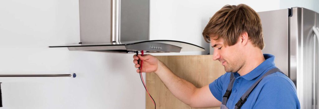 appliances xpert team repairing chimney service